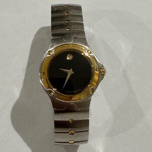 Movado Sports Edition Swiss Quartz (Battery-Powered) Black Dial Women's Watch